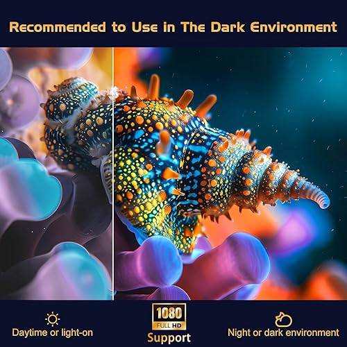 Miniatura 2 de Mini proyector, 2025 Full HD 1080P compatible con proyector de video, proyector de película pequeña portátil, compatible con iOSAndroidWindowsTV