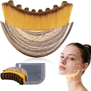 Cepillo facial de contorno linfático, cepillo...