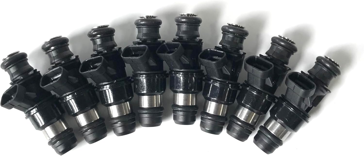 Set of 8 1000cc Injectors 96lb LQ4 LQ9 LM7 4.8 5.3 6.0 High Impedance E85 Compatible