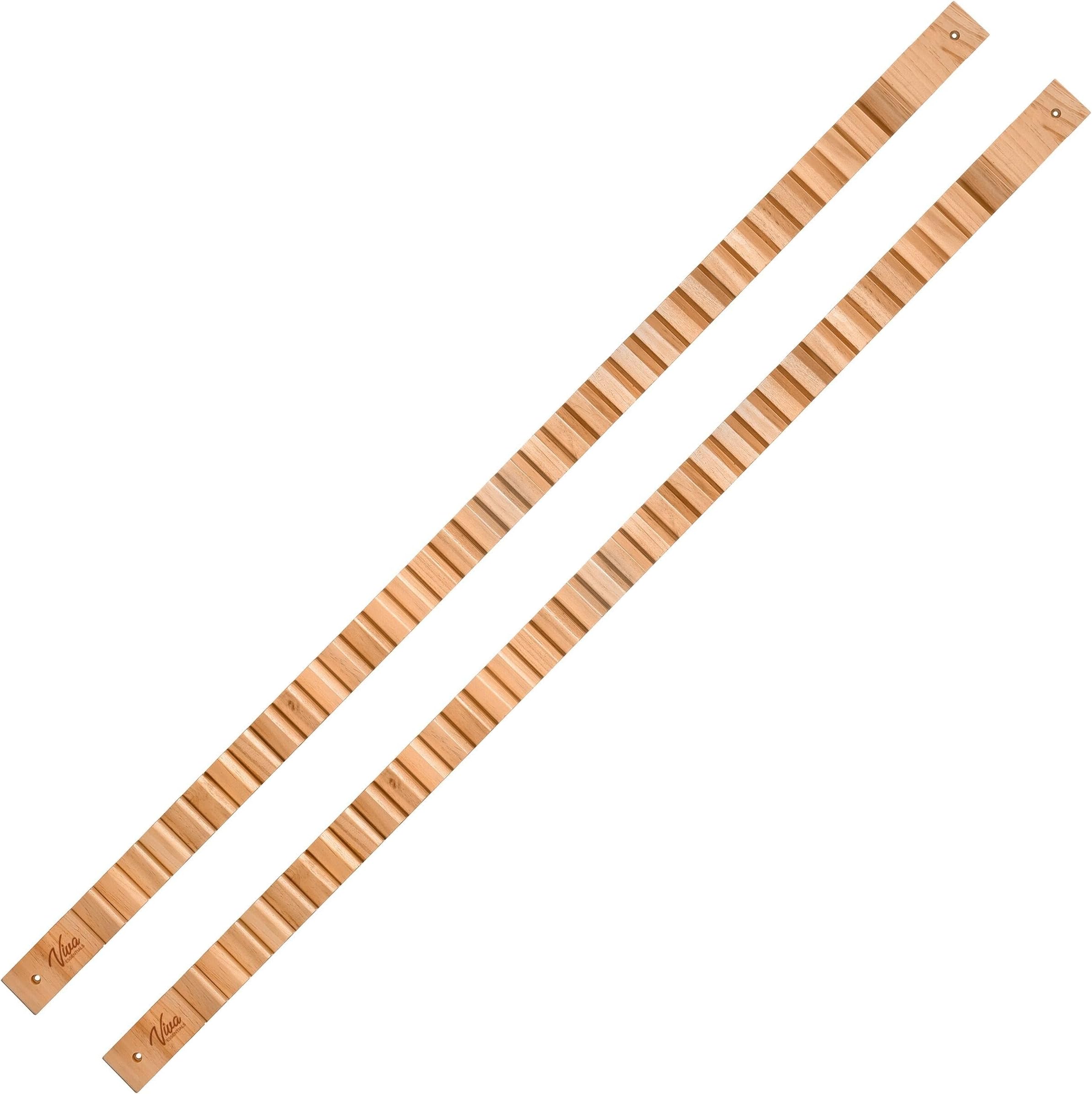 AdirMed 2-Pack Wooden Finger and Shoulder Ladder - Hand Therapy Ladder for Rehabilitation - Motion Improvement Physical Therapy Ladder