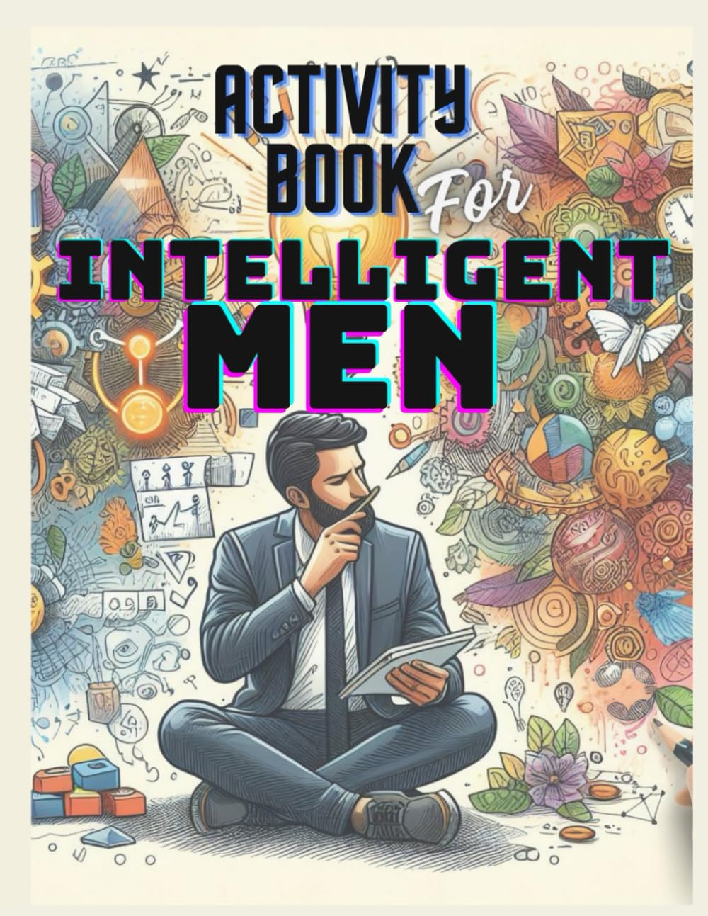 Activity Book For Intelligent Men: Expand Your Mind with Challenging Puzzles: The Essential Activity Book for Brainiacs and Puzzle Enthusiasts