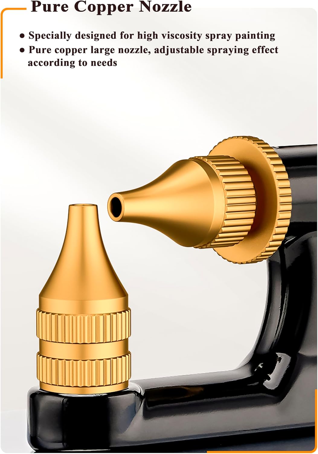 Dynastus Siphon Air Spray Gun for Spraying Oil-Based or Latex Paints | Lightweight, widely applicable and easy to operate
