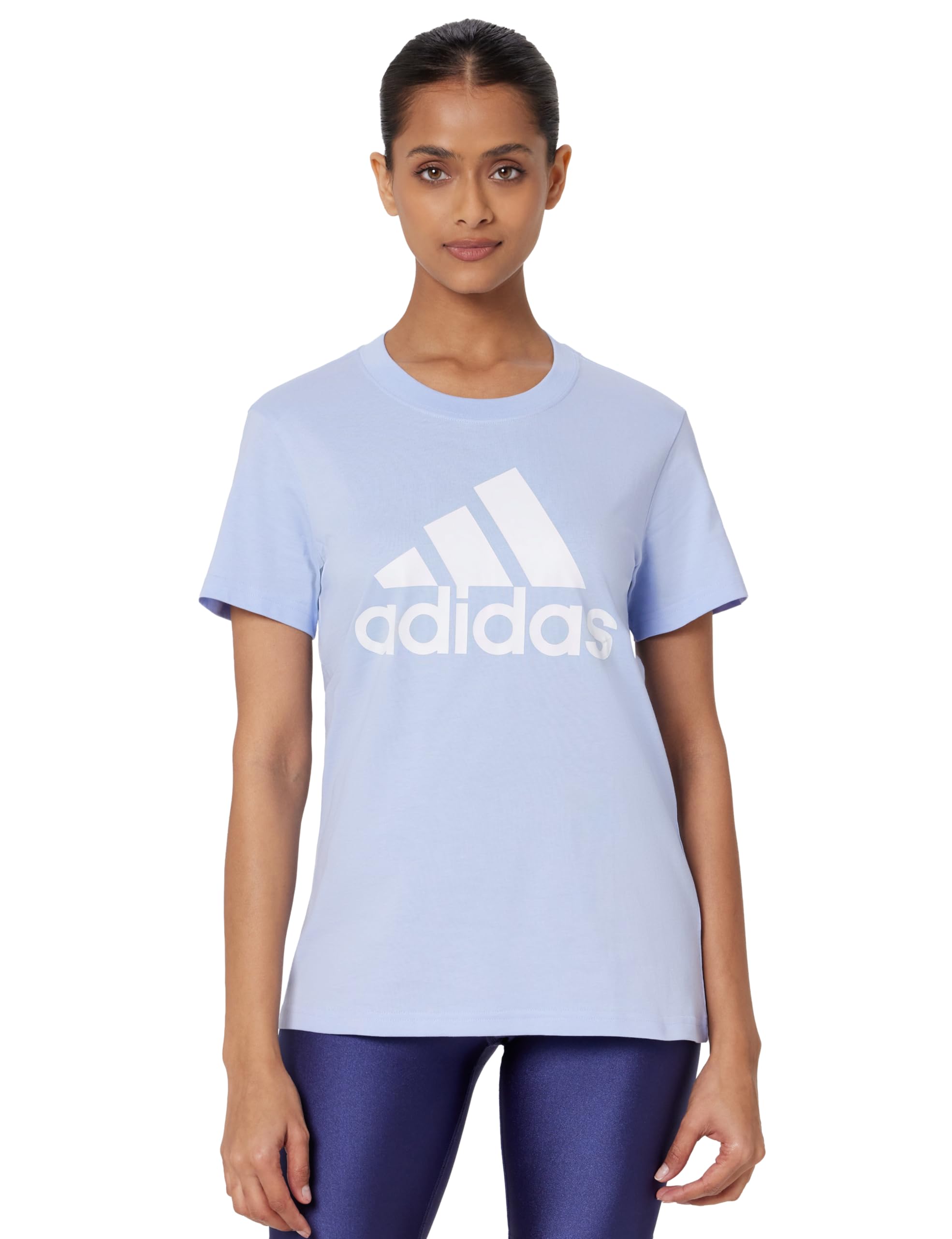 adidas originals Women's Solid Regular Fit T-Shirt-picture-16