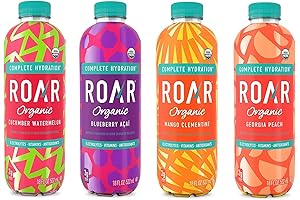Roar Organic Electrolyte Infusions: Quench Your Thirst with Nature's Goodness
