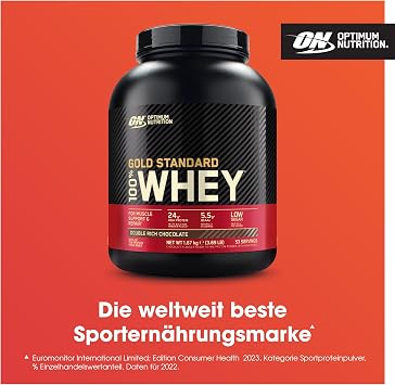 Optimum 296134 nutri Gold Standard Whey Chocolate, 1.67 kg