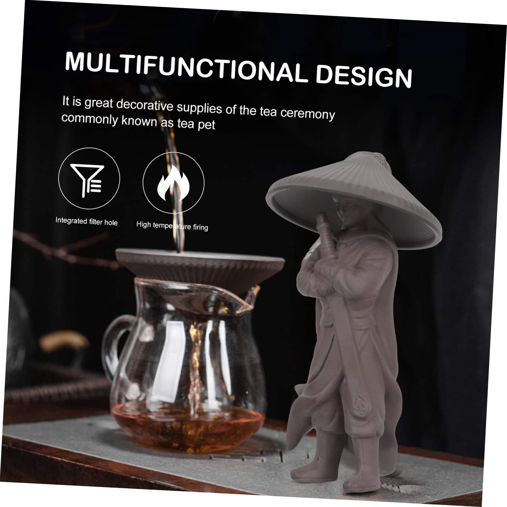 UPKOCH Infusore Per Tè in Ceramica Animaletto Da Tè Personalizzato Decorazione Da Ufficio e Casa