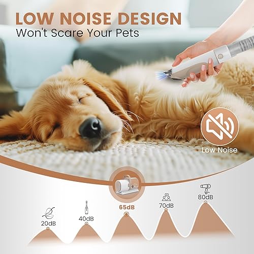 Miniatura 5 de Aspiradora de aseo para perros Pink PG50+