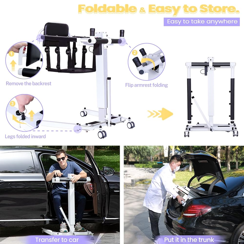 Electric Patient Lift Transfer Chair,Upgrade Nepal | Ubuy