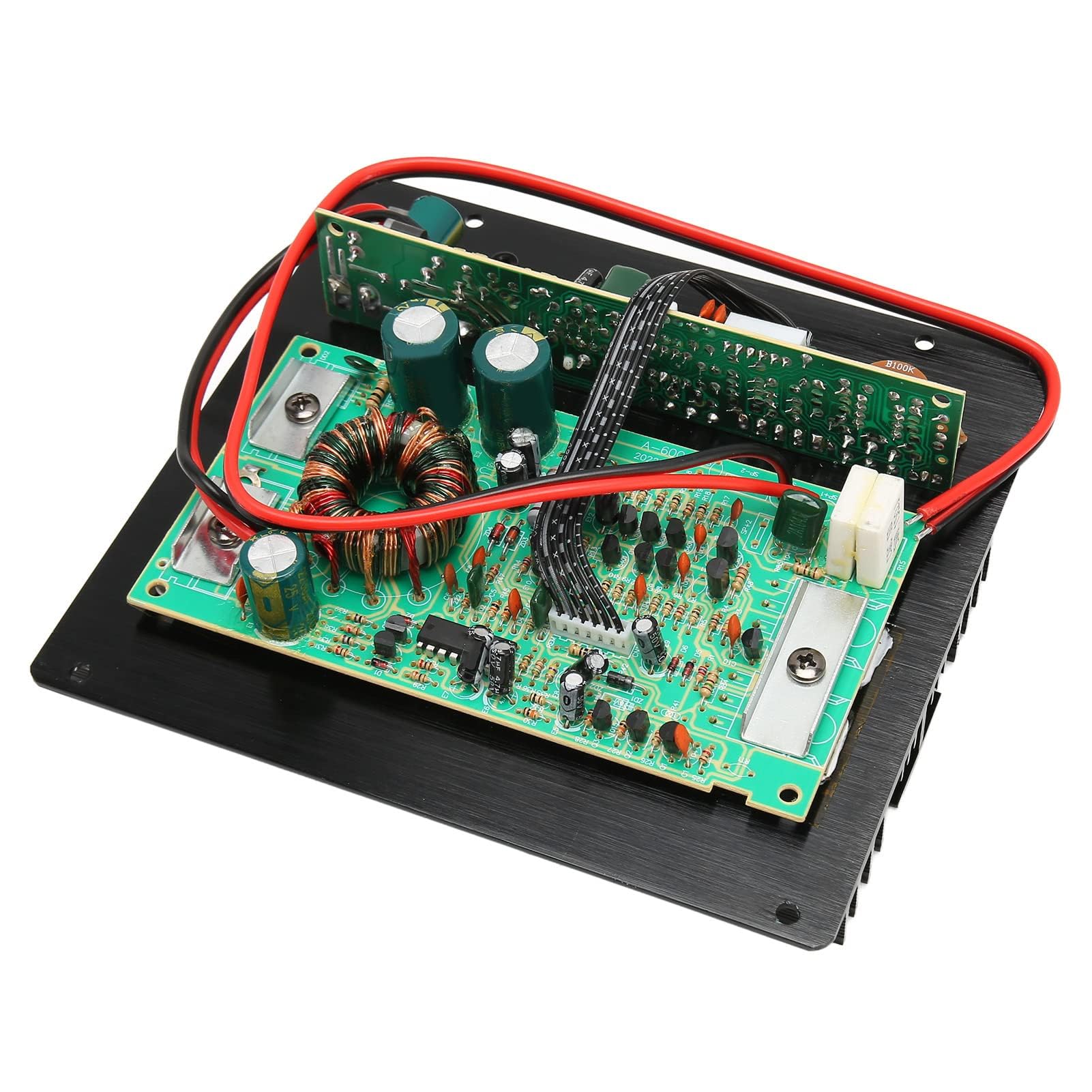 Carte D'ampli Amplificateur Haute Puissance Audio de Voiture 600W, Carte de sous-woofer Basse Puissante 12V pour la Plupart des Voitures