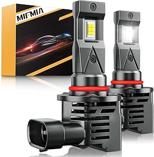 9005 LED Headlight Bulbs, 20000 Lumens 600% Brighter HB3 LED Headlight Bulb 6500K Cool White LED Headlights Conversion Kit Halogen Replacement, Pack of 2