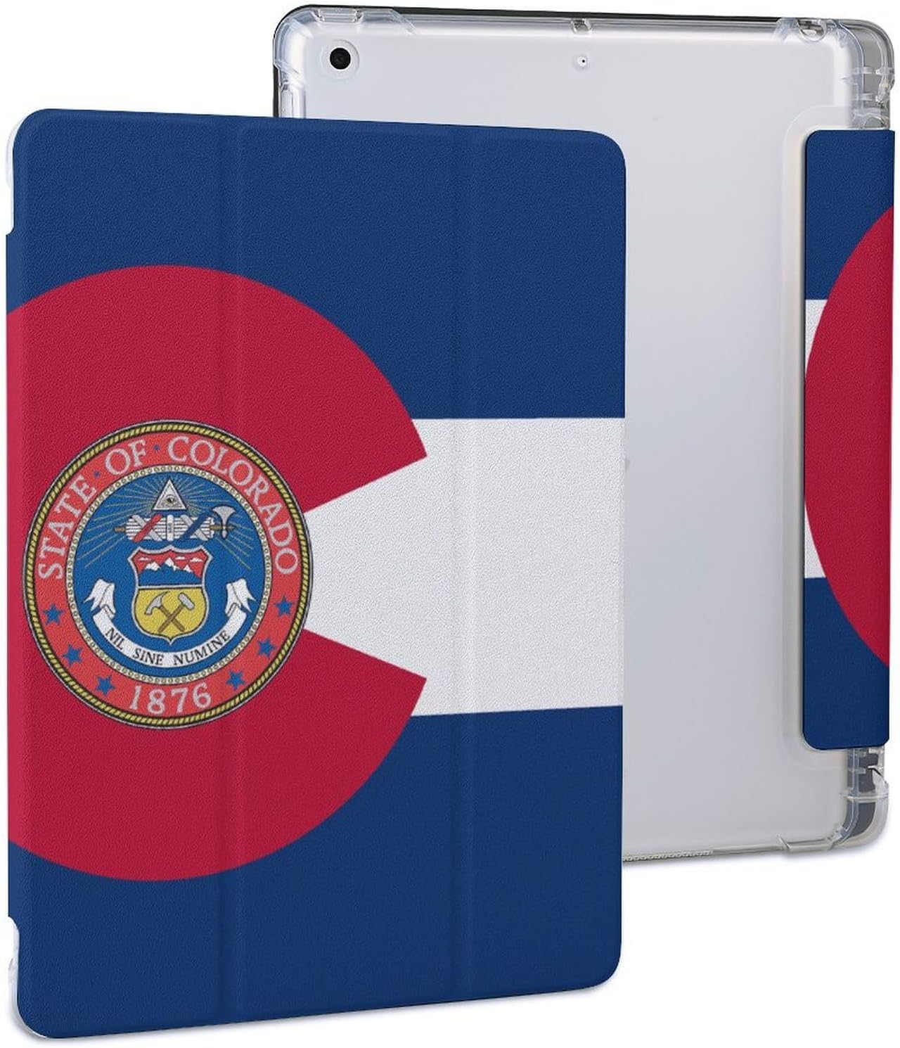 Colorado Flag Seal U.S.A. Case with Pencil Holder