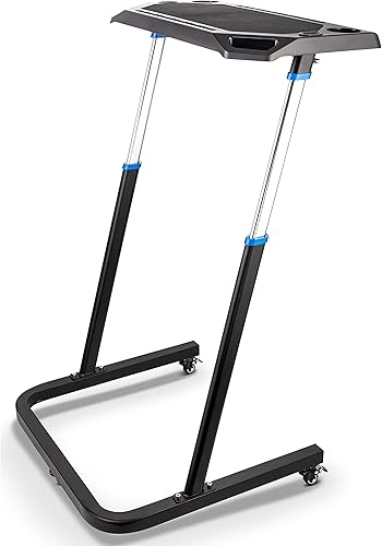 Miniatura 7 de Alpcour Mesa de entrenamiento de bicicleta  Mesa de estación de trabajo portátil multitarea para ciclismo y ejercicio  Altura ajustable con