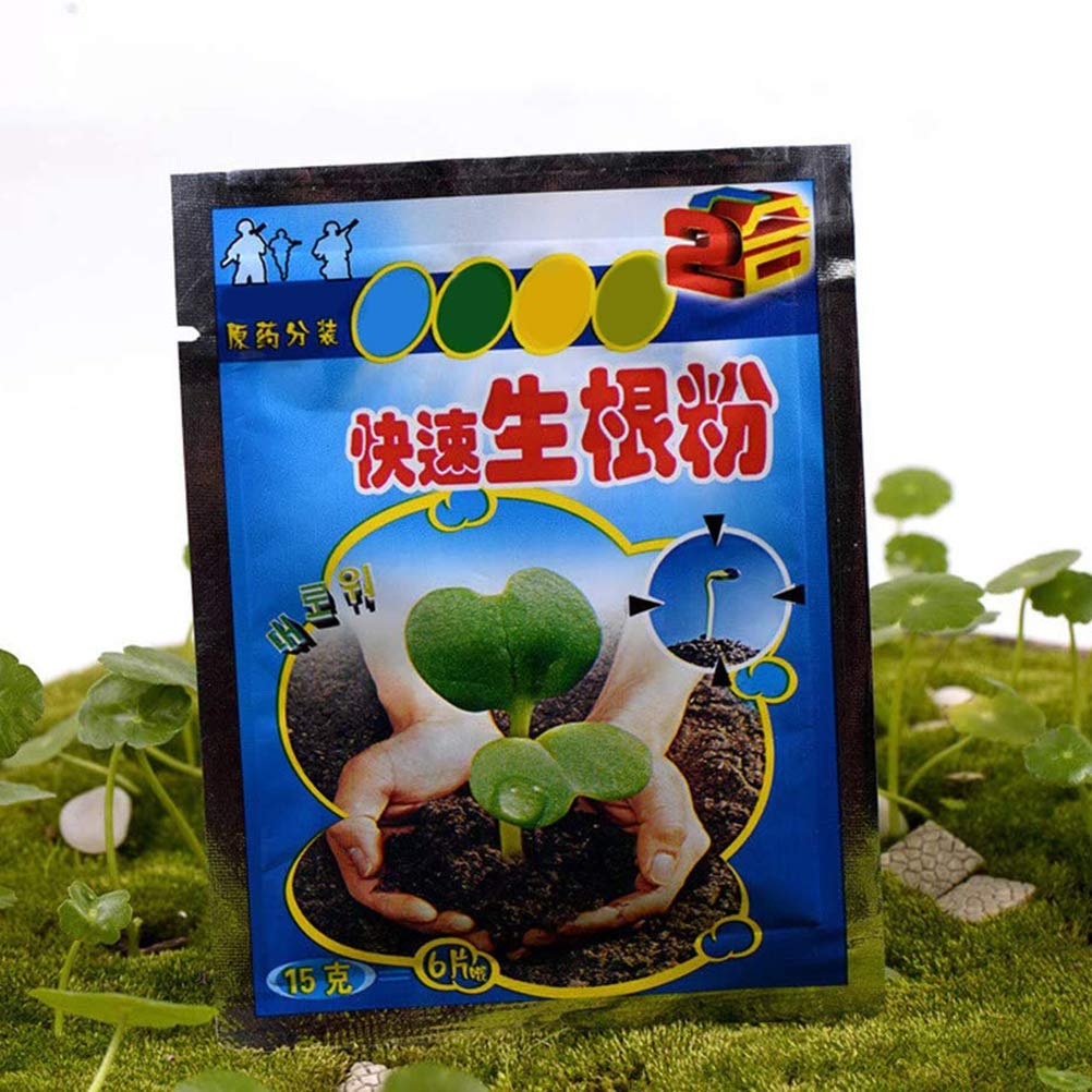Rooting Powder for Cuttings Root Hormone Root Stimulator Fertilizer and Soil Improver Grow New Plants From Cuttings for Indoor Plants Shrubs Lawn Fruit Vegetables 10g 10PCS 20Pcs 50Pcs(10PCS) - Image 2
