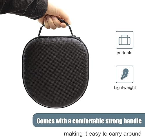 Miniatura 7 de ProCase Funda rígida para auriculares inalámbricos Sony WH-CH720N/ WH-CH710N/ WH-CH520/WH-CH510/WH-1000XM5/WH-1000XM4/WHXB910N/ Bose 700 con Negro