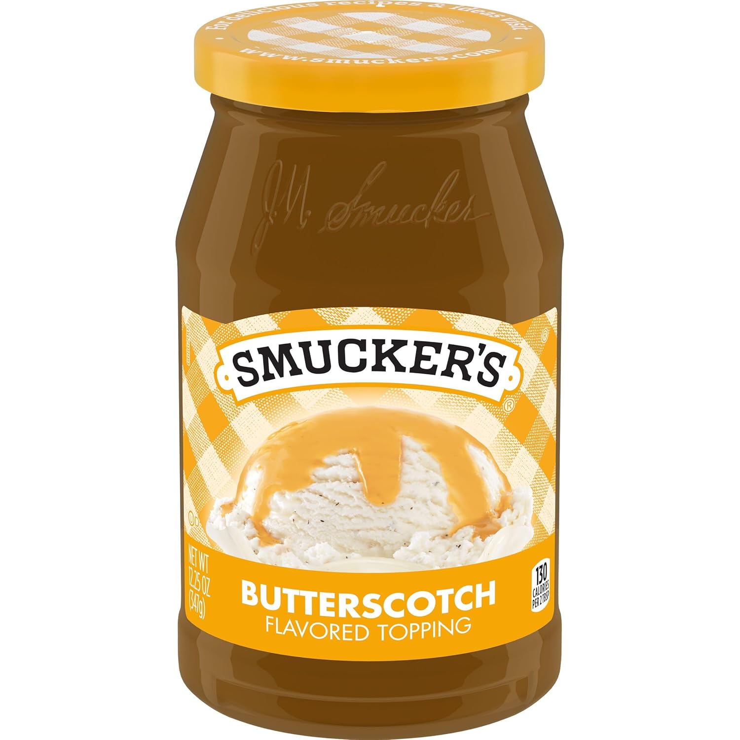 Smucker's Butterscotch Flavored Topping, 12.25 Ounces (Pack of 6)