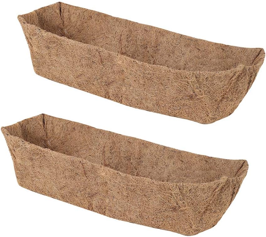 Liphontcta HZYUN 2pcs Trough Coco Liner 24 inch Wall