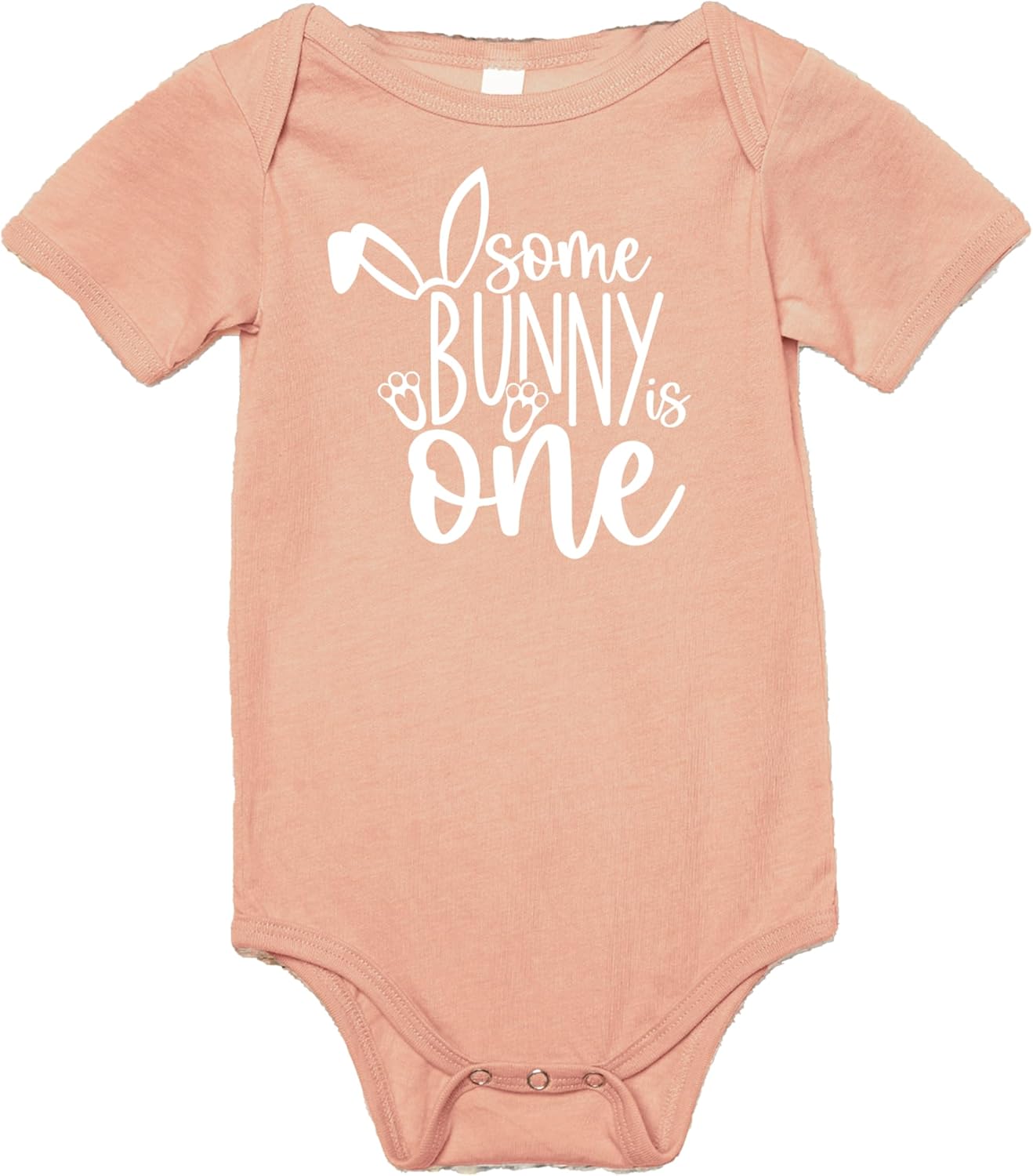 Some Bunny is One, First Birthday Bodysuit, Easter Outfit, Cake Smash Outfit