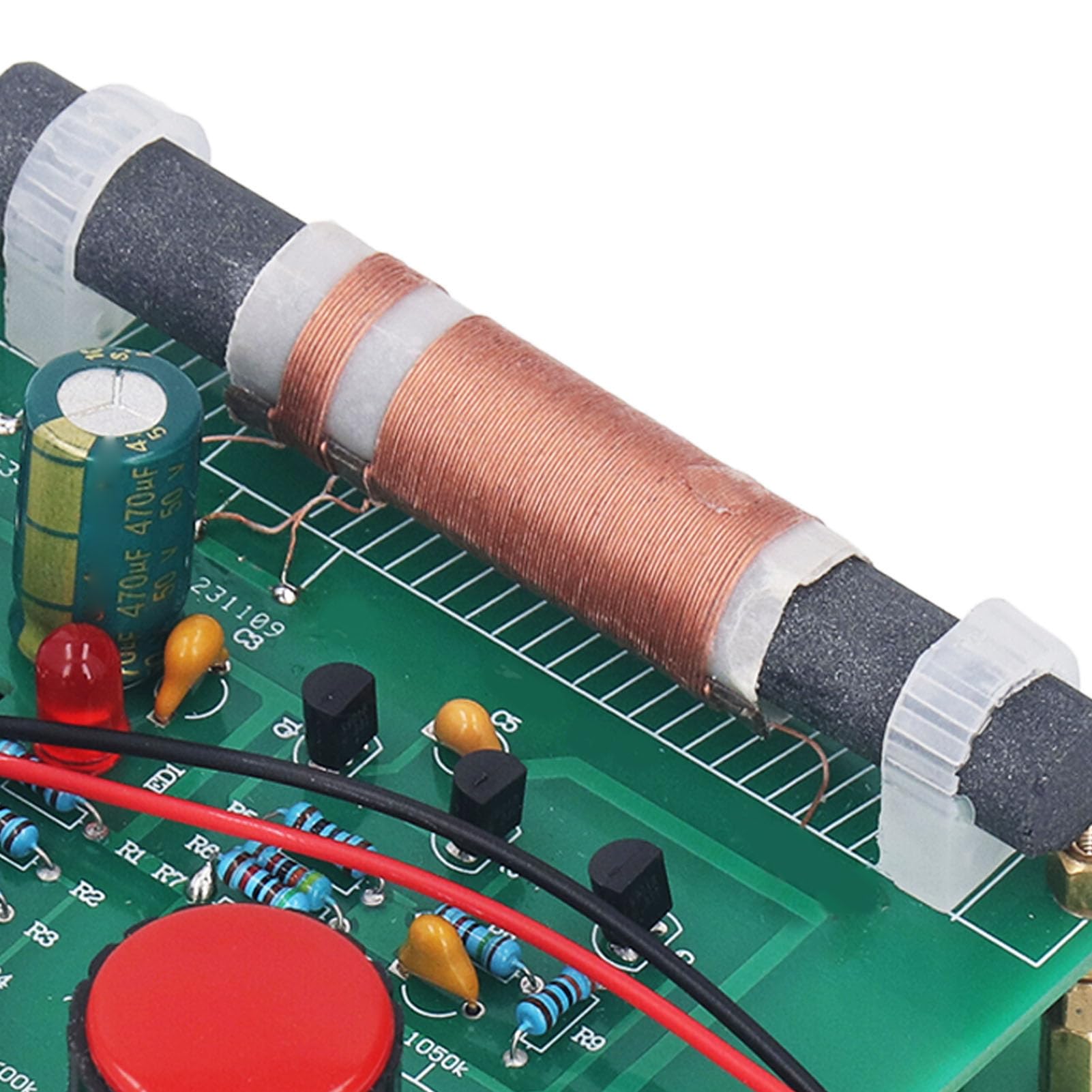 Kit Trasmettitore AM 20-500 MW Antenna 2-5 M Regolabile 530-1600kHz 3,5mm Input Suono