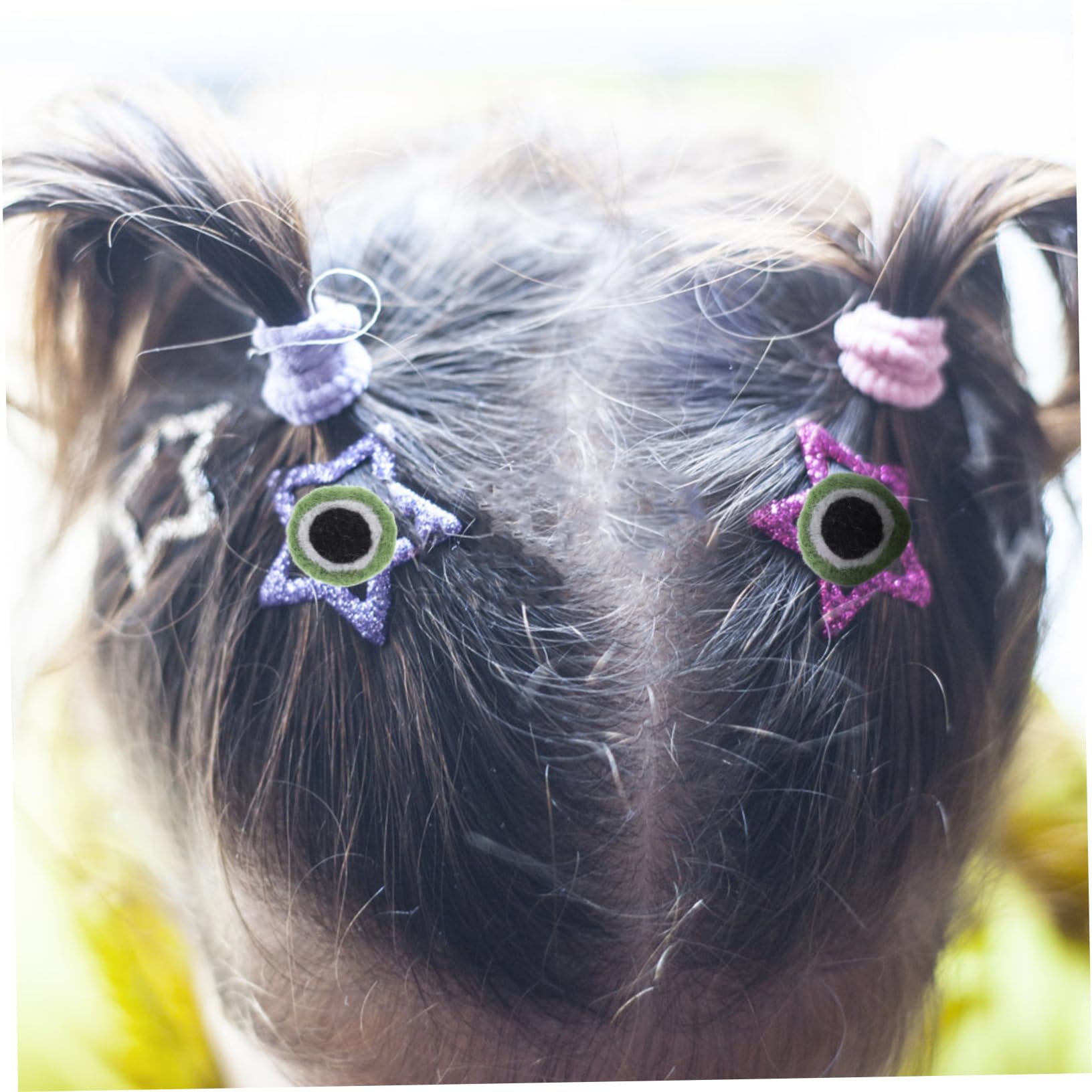 ERINGOGO 5pcs Wool Felt Frogs Eyes Kit Needle Felting Crafts for Adults for Handmade Decorations Creative Projects Compact Design Felt Accessories