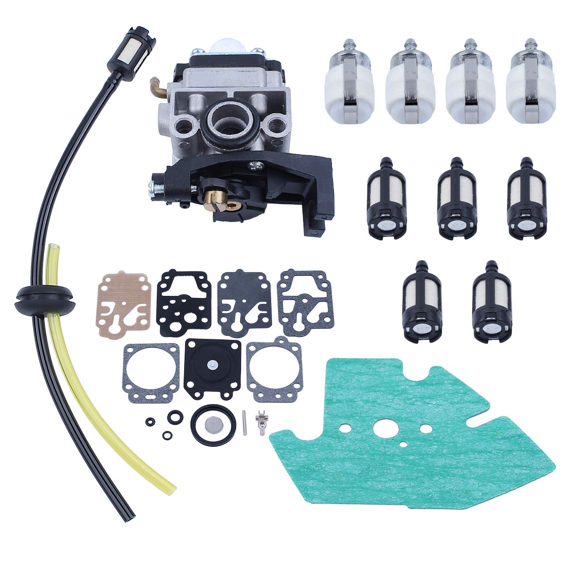 Carburetor Fuel Filter Line Carb Diaphragm Kit for Honda GX25 GX25N GX25NT FG110 FG110K1 HHT25S Engine Trimmer - Image 3