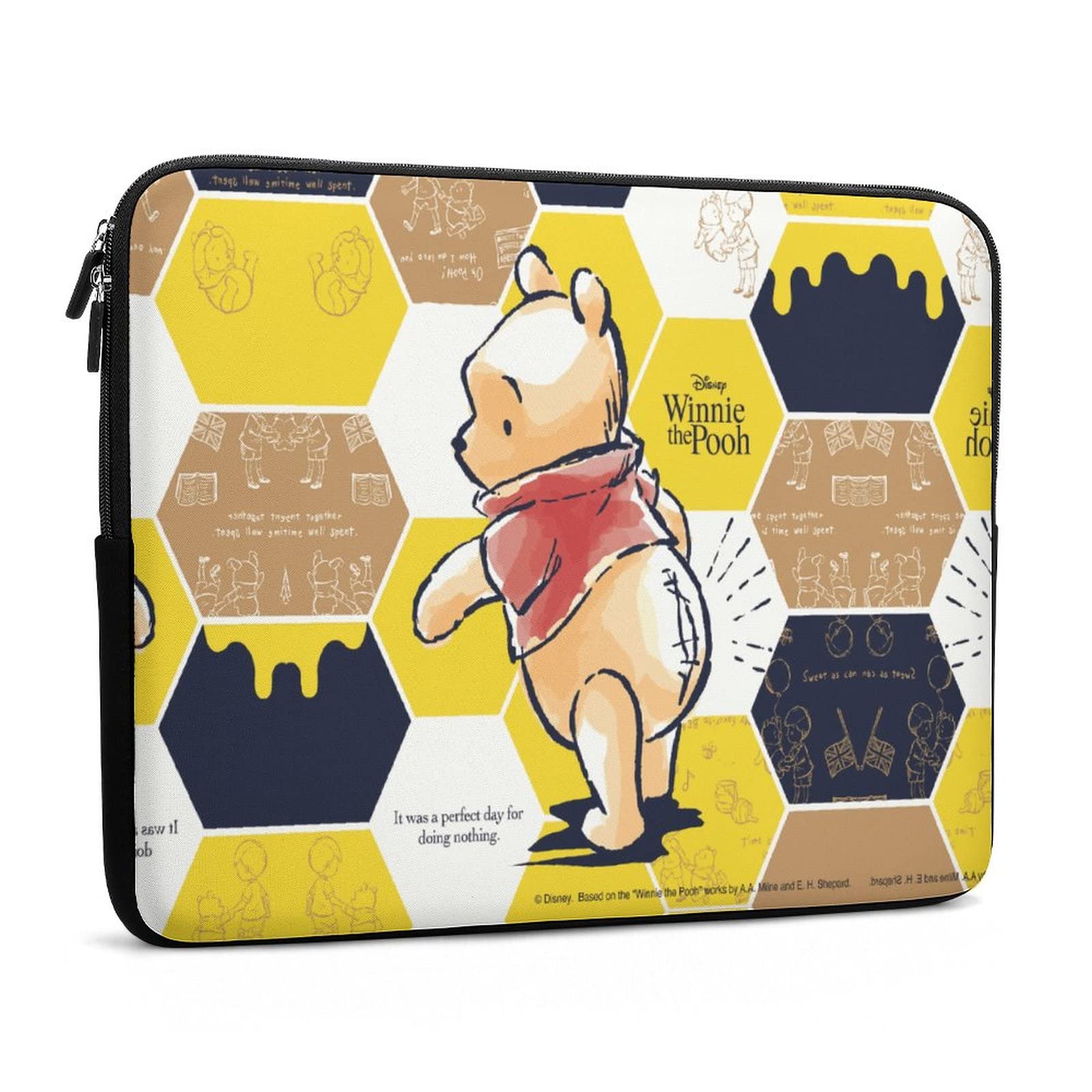 ディズニー　プーさん 風船 ノートパソコンケース Amazon.co.jp: くまのプーさん『10-17インチ対応』 パソコンケース 360