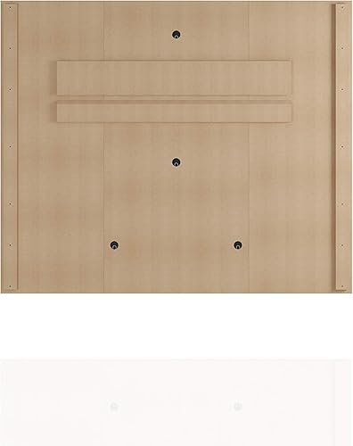 Miniatura 29 de Manhattan Comfort Plaza - Centro de entretenimiento flotante para sala de estar, soporte de TV montado en la pared con estantes de exhibición