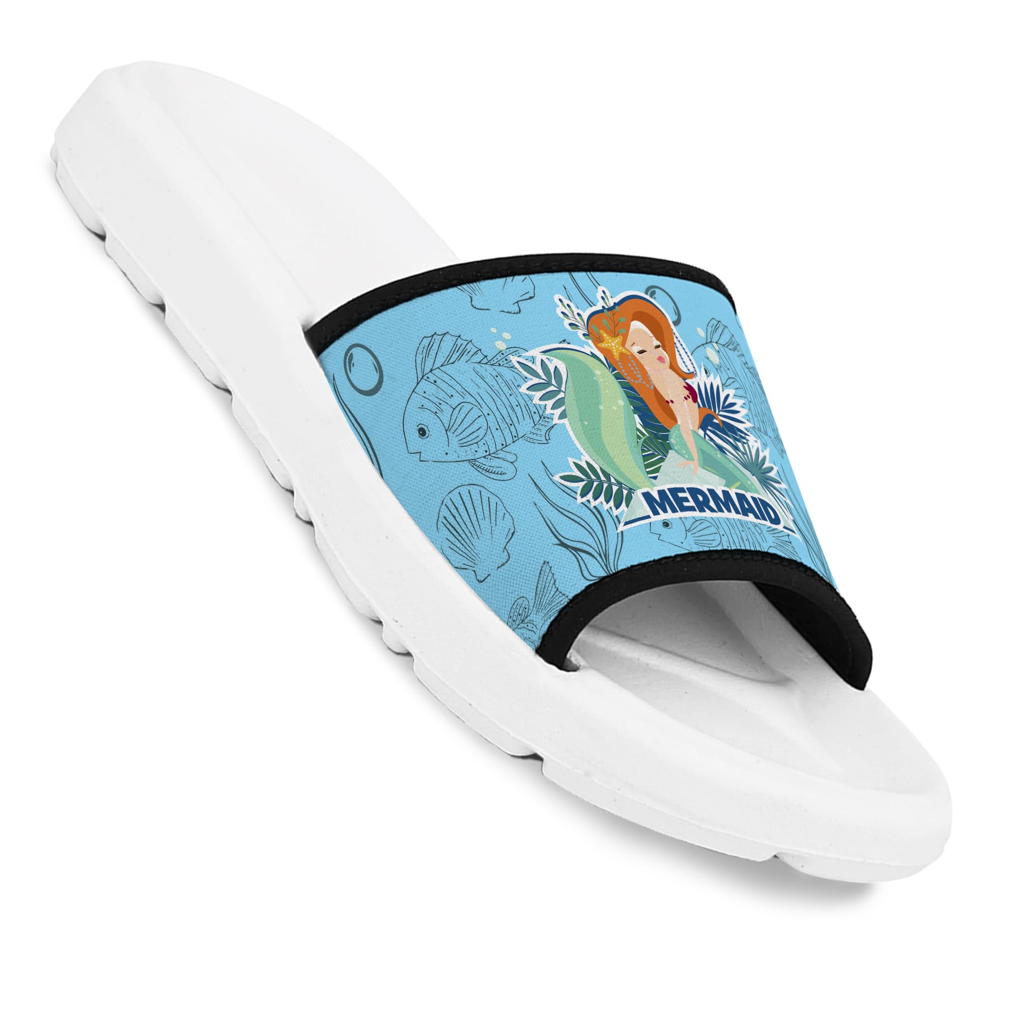 BOOTCO Women Slippers Flat Waterproof Rubber Flats for Girls Light weight (Blue, 5) (B0CWGWDNVG) Amazon Price History, Amazon Price Tracker