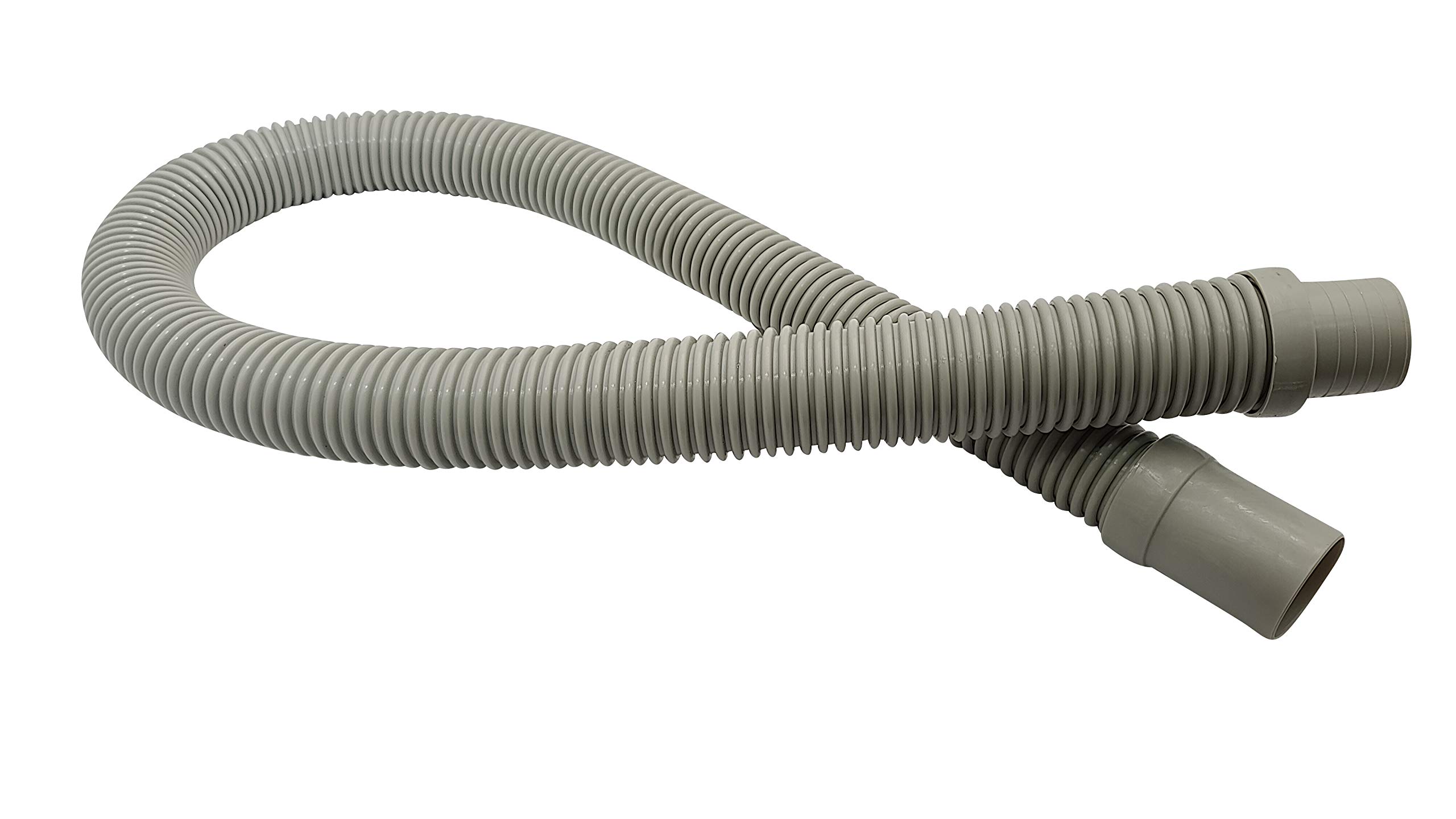 Destroyer Plastics One Year Manufacture Warranty Universal Swimming Pool Vacuum Cleaner Hose Cuff 1.5" Length 48" (1, Navigator Gray)