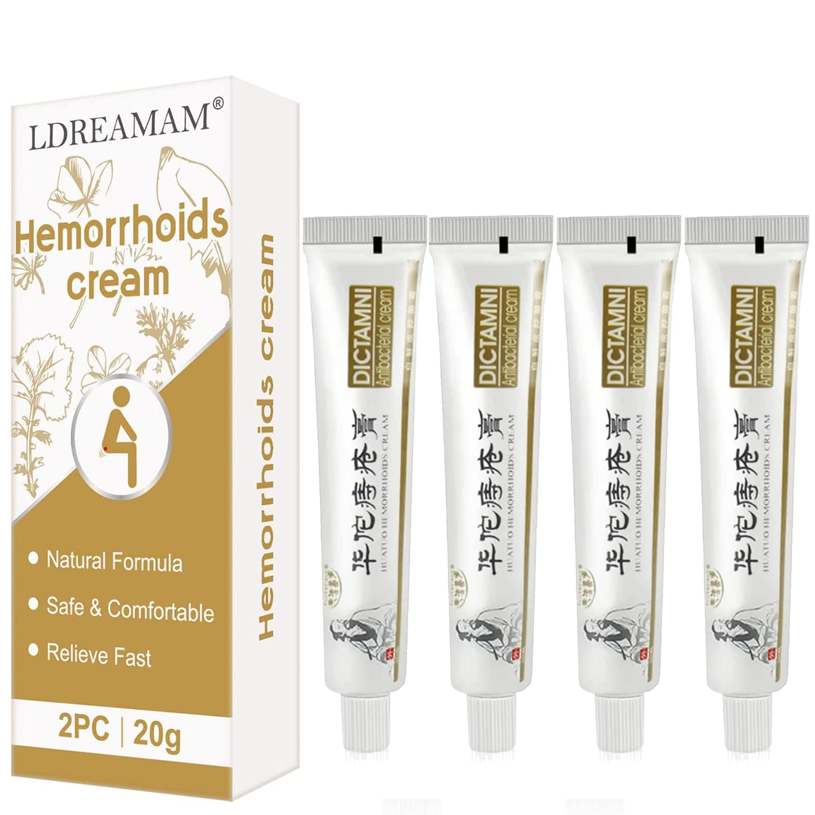 Buy Haemorrhheal Herbal Cream,Hemorrhoid Cream,Hemorrhoids Ointment,Anal Cream,Maximum Strength