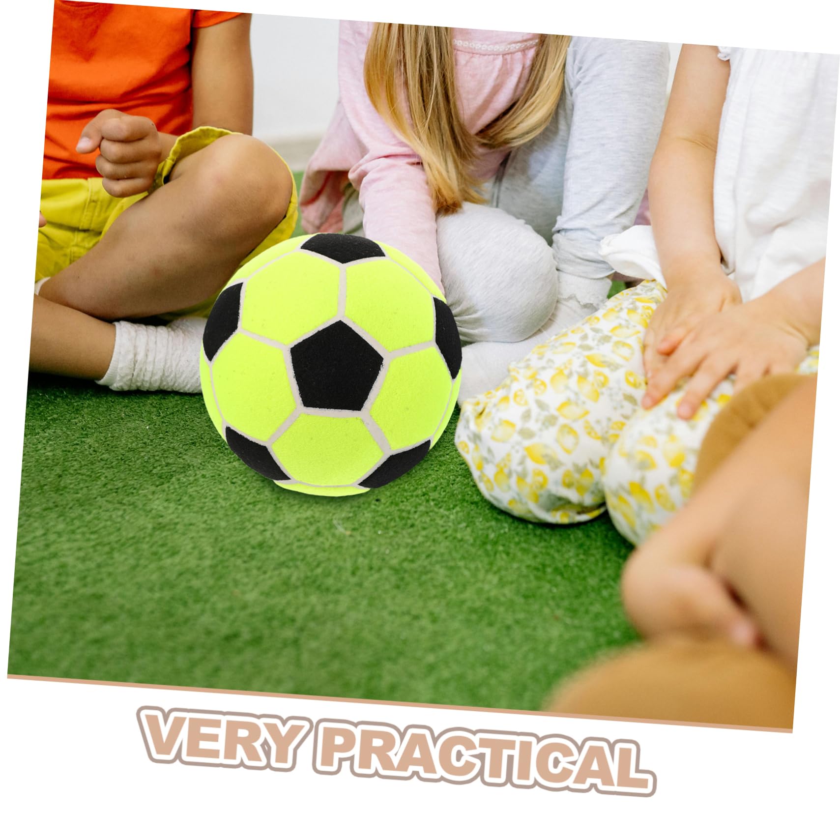 ERINGOGO Aufblasbarer Klettbarer Fußball Dartscheibe für Indoor und Verschiedene Umgebungen Leichter Gummi Filzfußball zur Verbesserung der Trainingsergebnisse