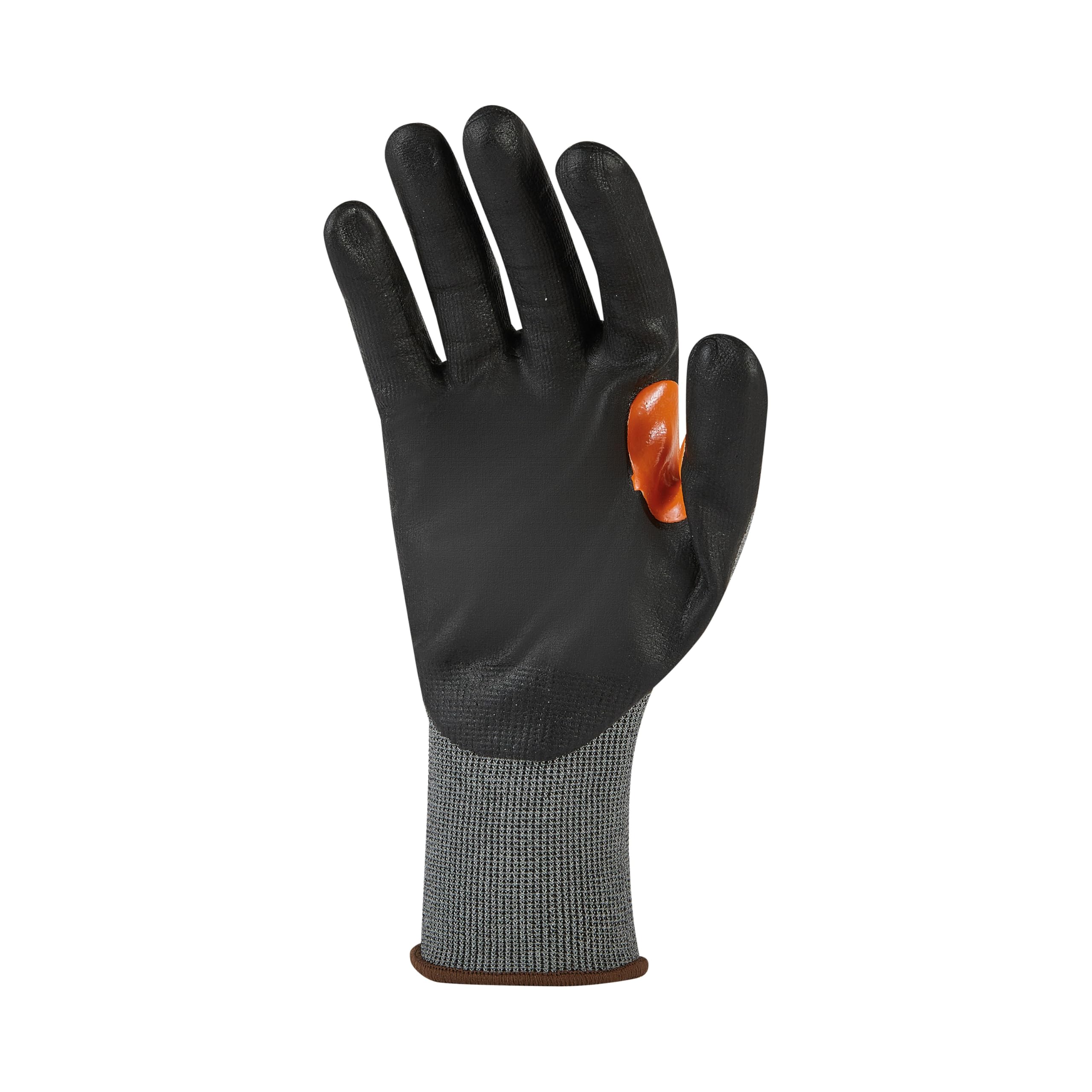U Power Atlas Guantes Trabajo Soporte Nylon HPPE Revestimiento Nitrilo Suave Refuerzo Entre Policía Pantalla Táctil Resistente a Cortes Índice C Protección contra Riesgos Mecánicos Gris 9/L 12 Piezas