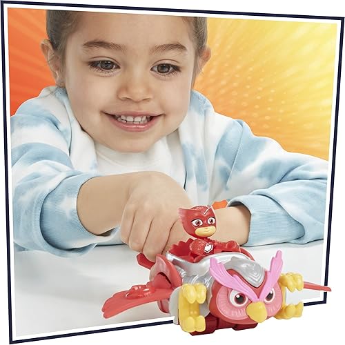 Miniatura 9 de Hasbro PJ Masks Animal Power Gekko Animal Rider - Auto de juguete con figura de acción Gekko vehículos de juguete de lujo juguetes de superhéroe