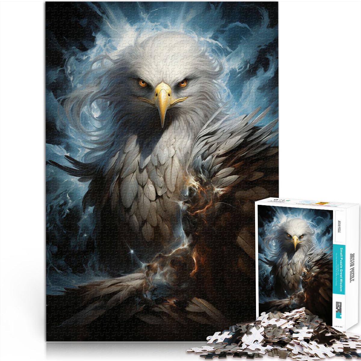 jigsaw 1000 pieces for teenagers Hidden Creature Pixels Toys Educational Games Stress Relieving 26x38cm Home Art Decor for and Age 14