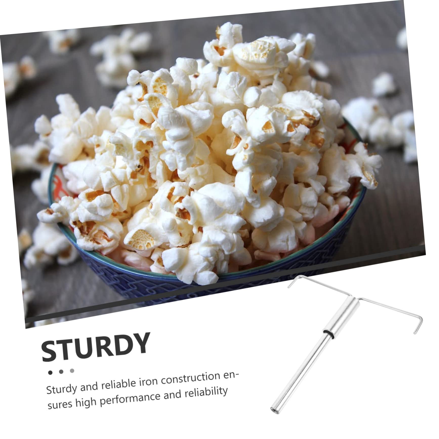 Alipis 1Set Popcorn Maker Stirring Rods Replacement Solid Sleeve for Commercial Machines Maximize Productivity with Reliable Accessories for Even Popcorn