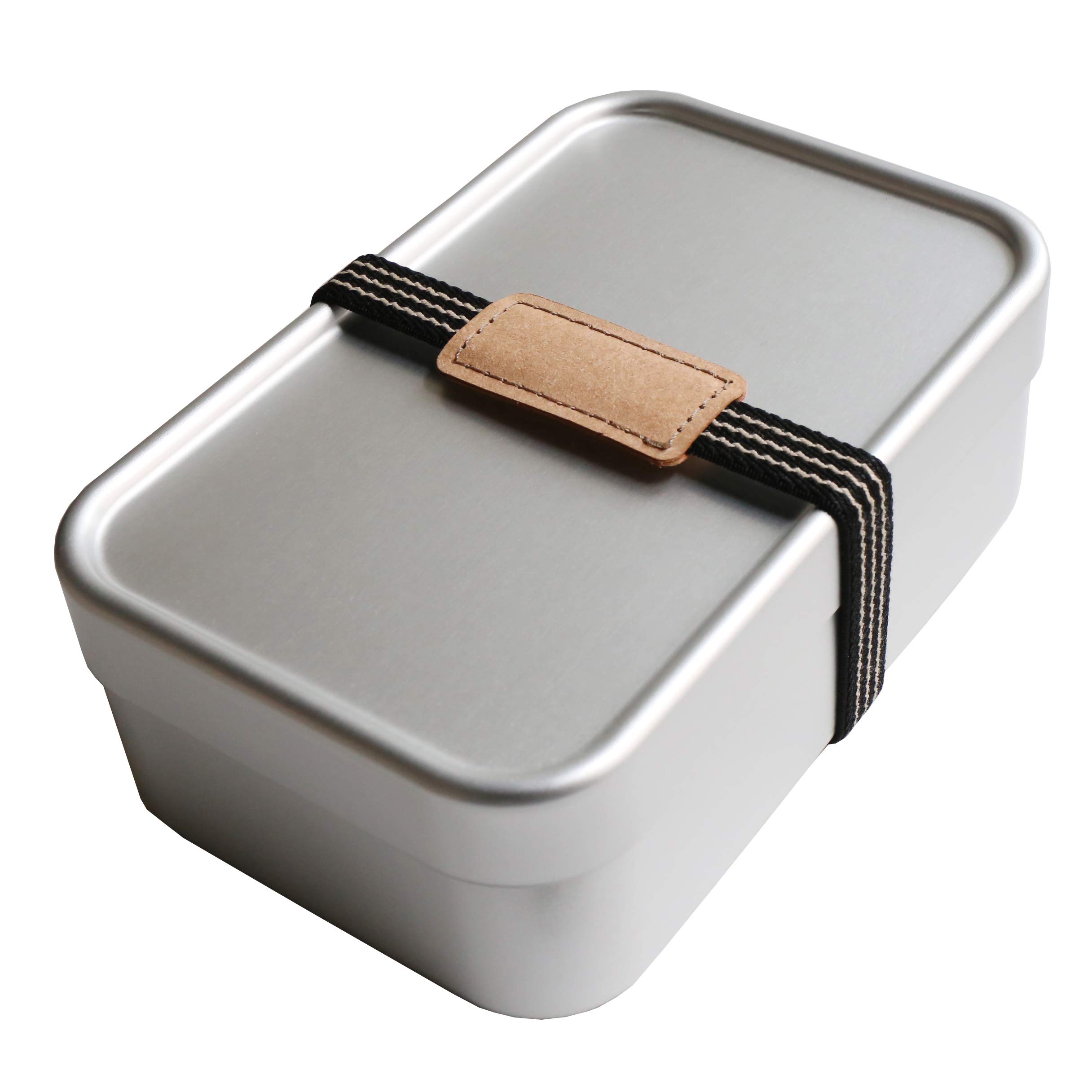 Amazon｜アルミ弁当箱 深型 L 弁当保温庫 軽量 大容量700ml 黒ランチ