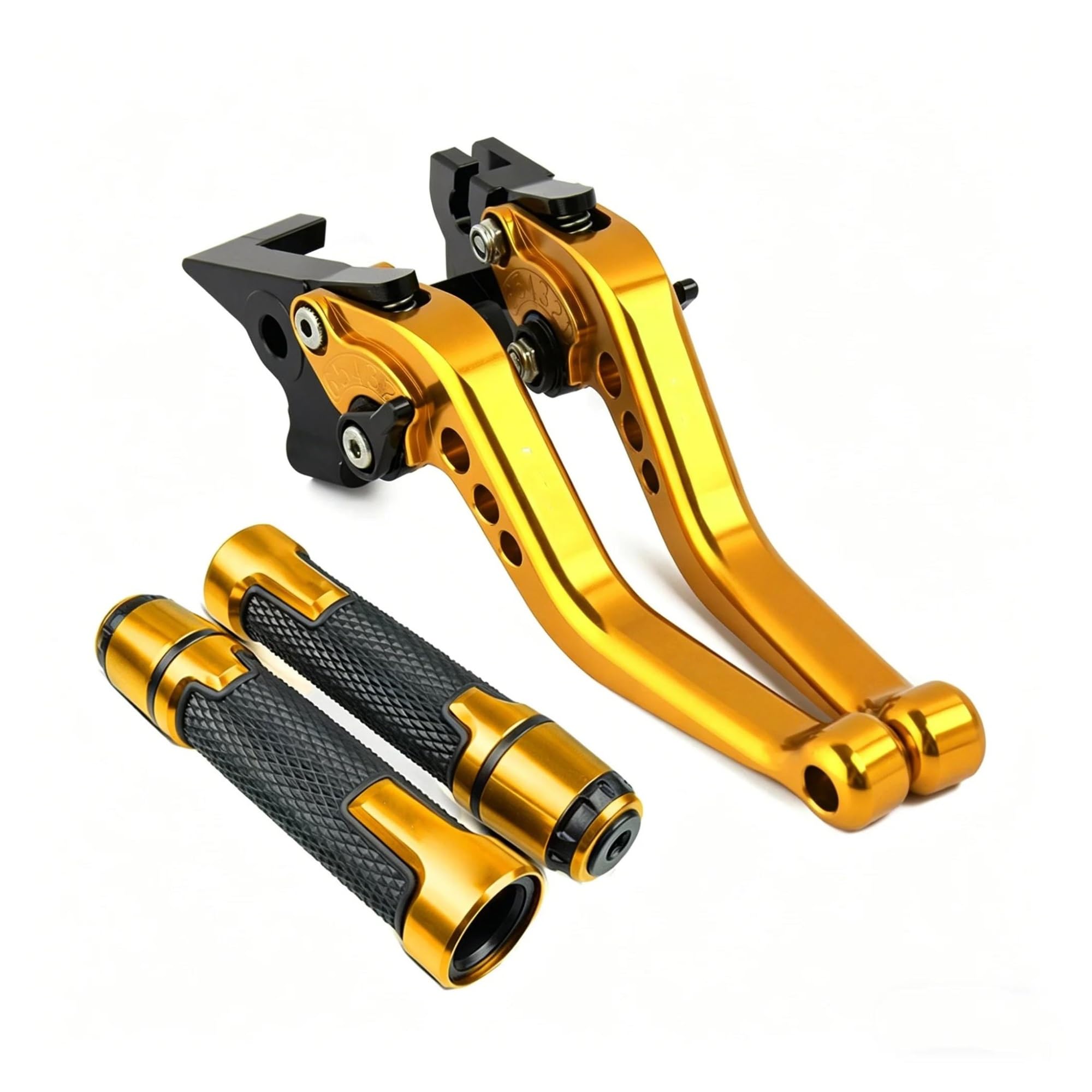 Mamxvkvzeu C Motorbike Brake Lutch Handle Levers Motorcycle Brake Lutch Lever Adjustable Levers Handles Grips For Fjr1300 2004-2016