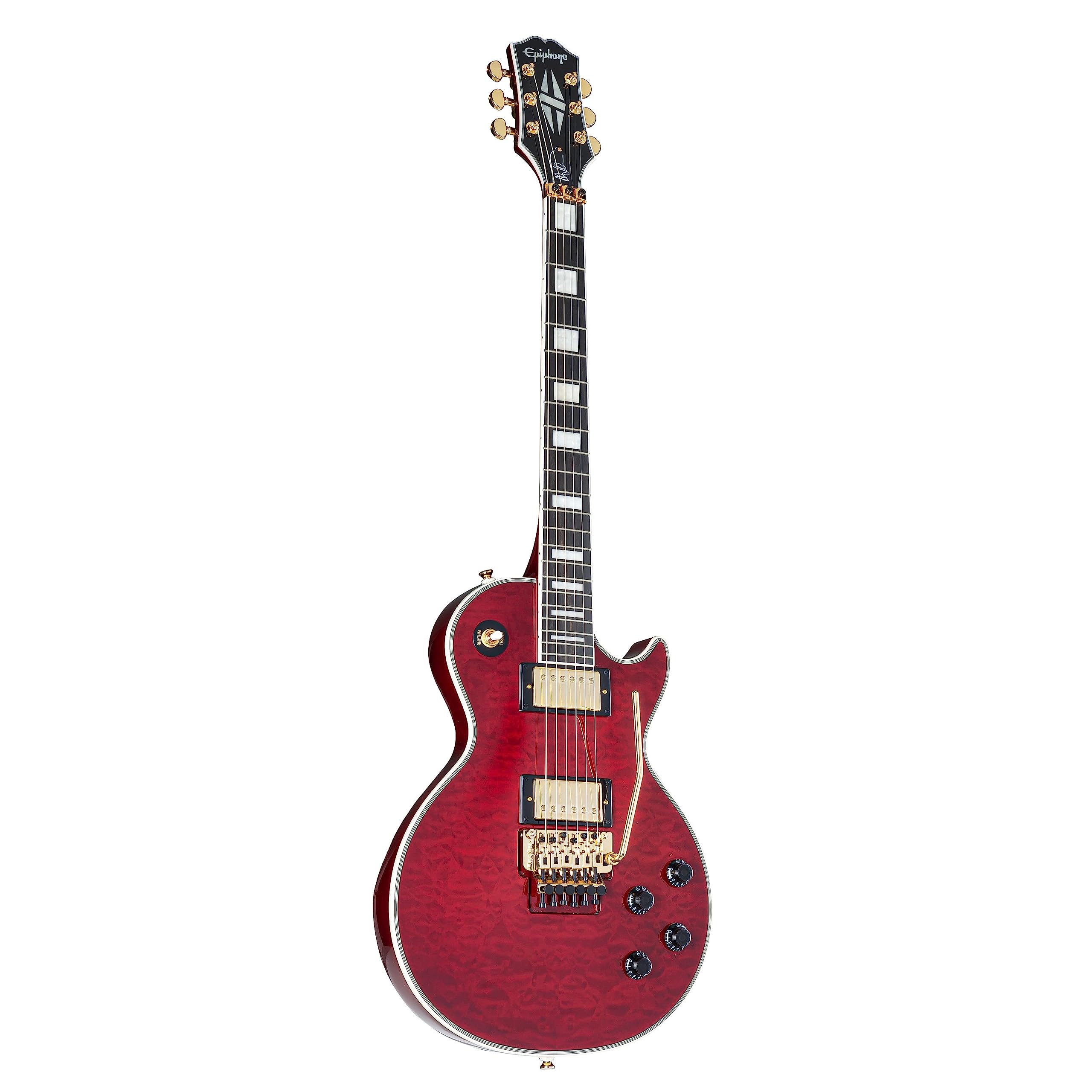 Epiphone Alex Lifeson Les Paul Custom Axcess (Ruby) - Single Cut