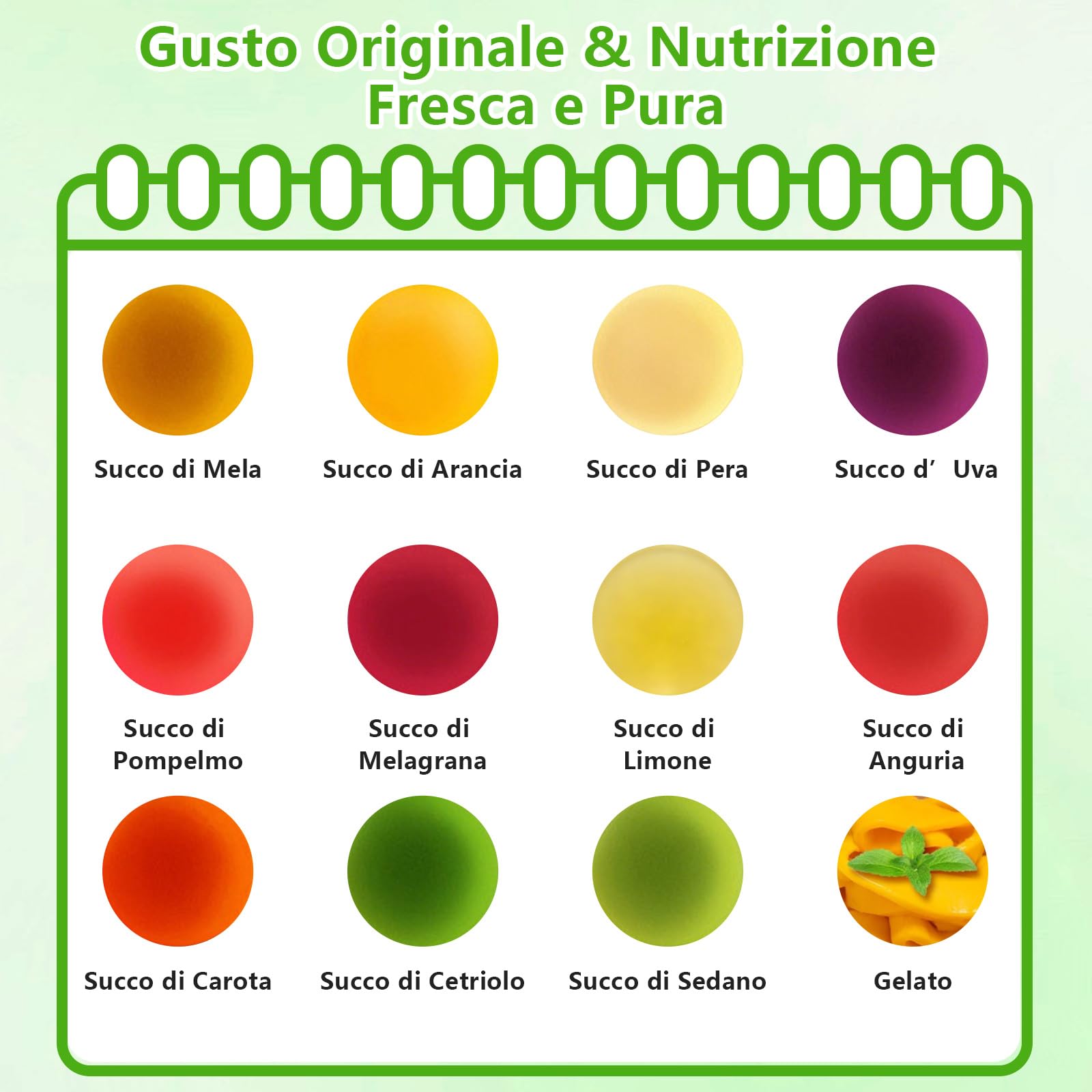 Estrattore Frutta e Verdura,Slow Juicer con Ampio Bocca da 98MM, Spremiagrumi Elettrico Professionale 500W con Funzione di Inversione,Tasso di estrazione fino al 98%, Estrattore di Succo