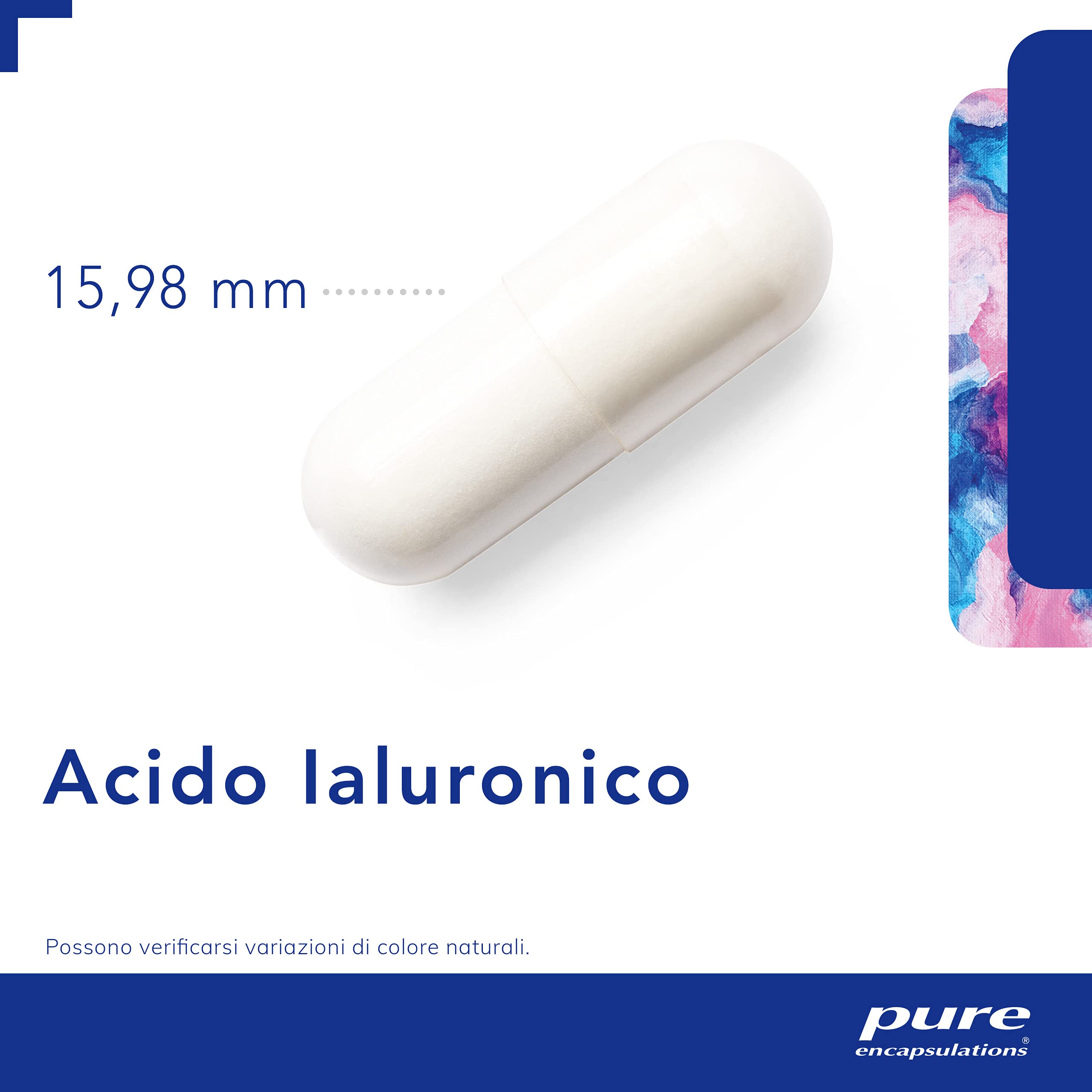 Pure Encapsulations - Acido Ialuronico – Integratore con Acido Ialuronico a Basso Peso Molecolare – Pelle e Articolazioni – 30 Capsule