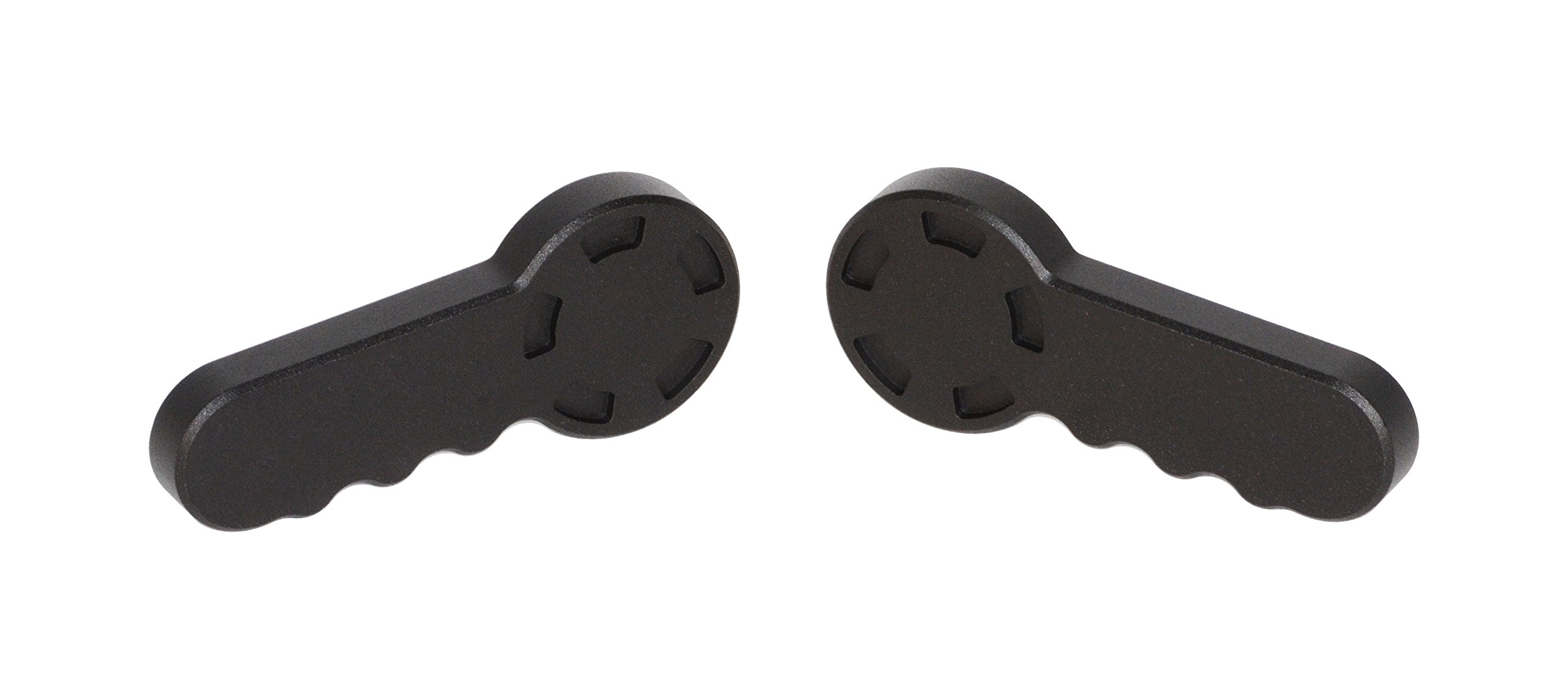 RealWheels RW221-1BP-J Billet Black Powder Coated Small Seat Handle for Jeep Wrangler