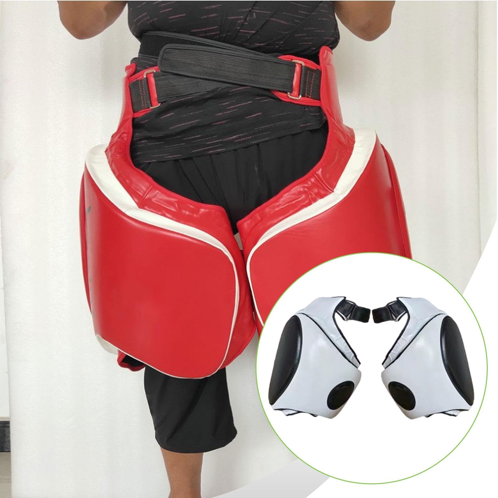 Muay Thai Oberschenkelpolster, Muay Thai Kickpolster, Oberschenkelschutz für Hartes Training, Beinpolster für Sparring