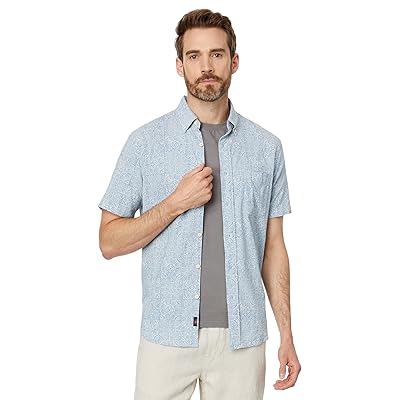 Faherty Short Sleeve Stretch Playa Shirt Men