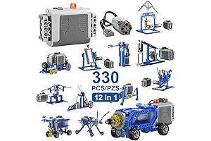 12-in-1 LEGO Motorized Building Kit for STEM Learning