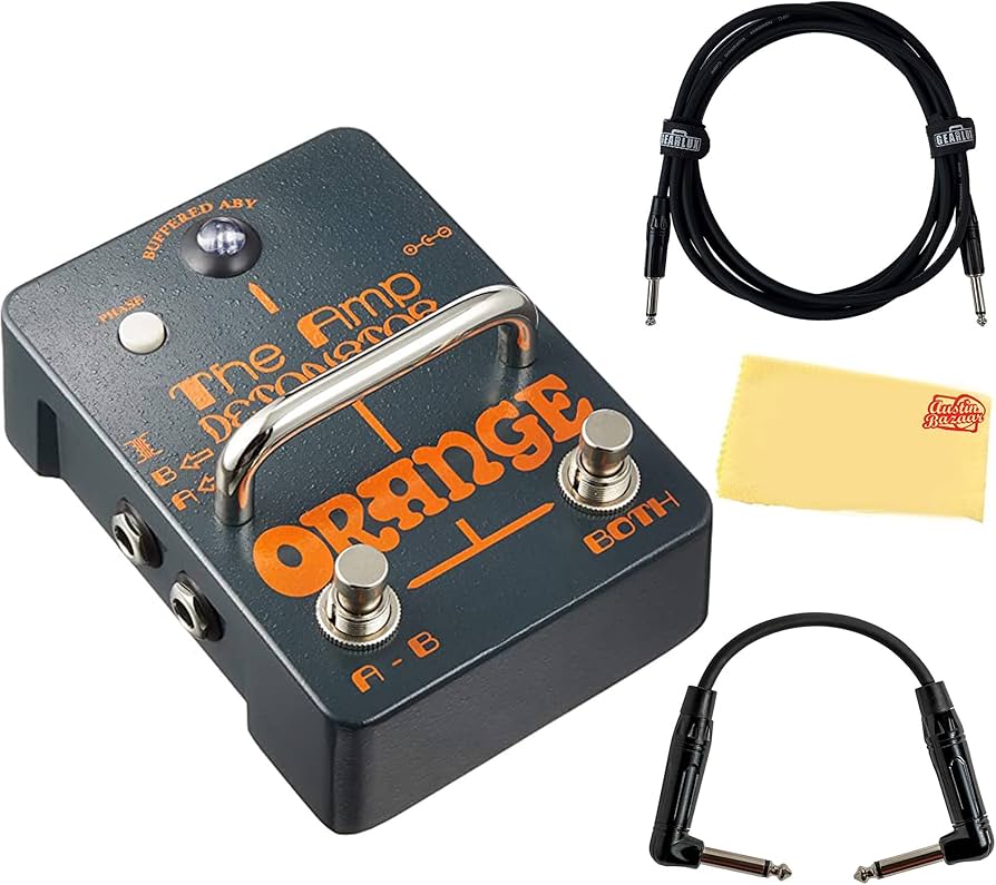 Amazon.com: Orange Amp-Detonator Boost EQ Guitar Effects Pedal