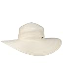 Jessica Simpson Women's Wide Brim Straw Hat One Size Cream