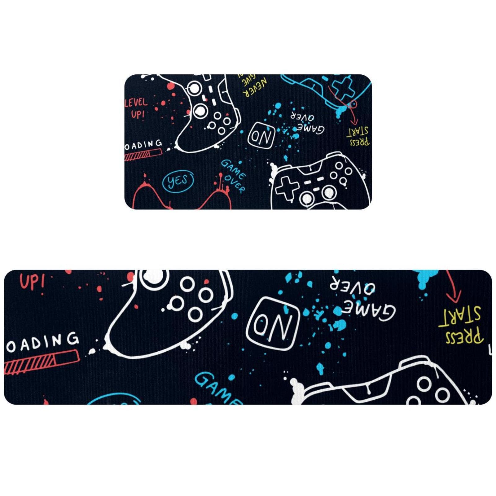 Alfombrillas de cocina con diseño gamer para dar vida a tu zona de juego y cocina