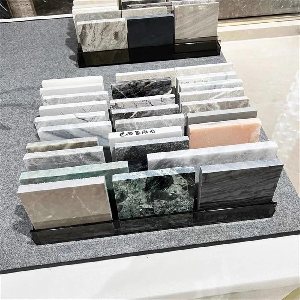 Snapklik.com : Translucent Acrylic Display Rack, Materials Sample ...