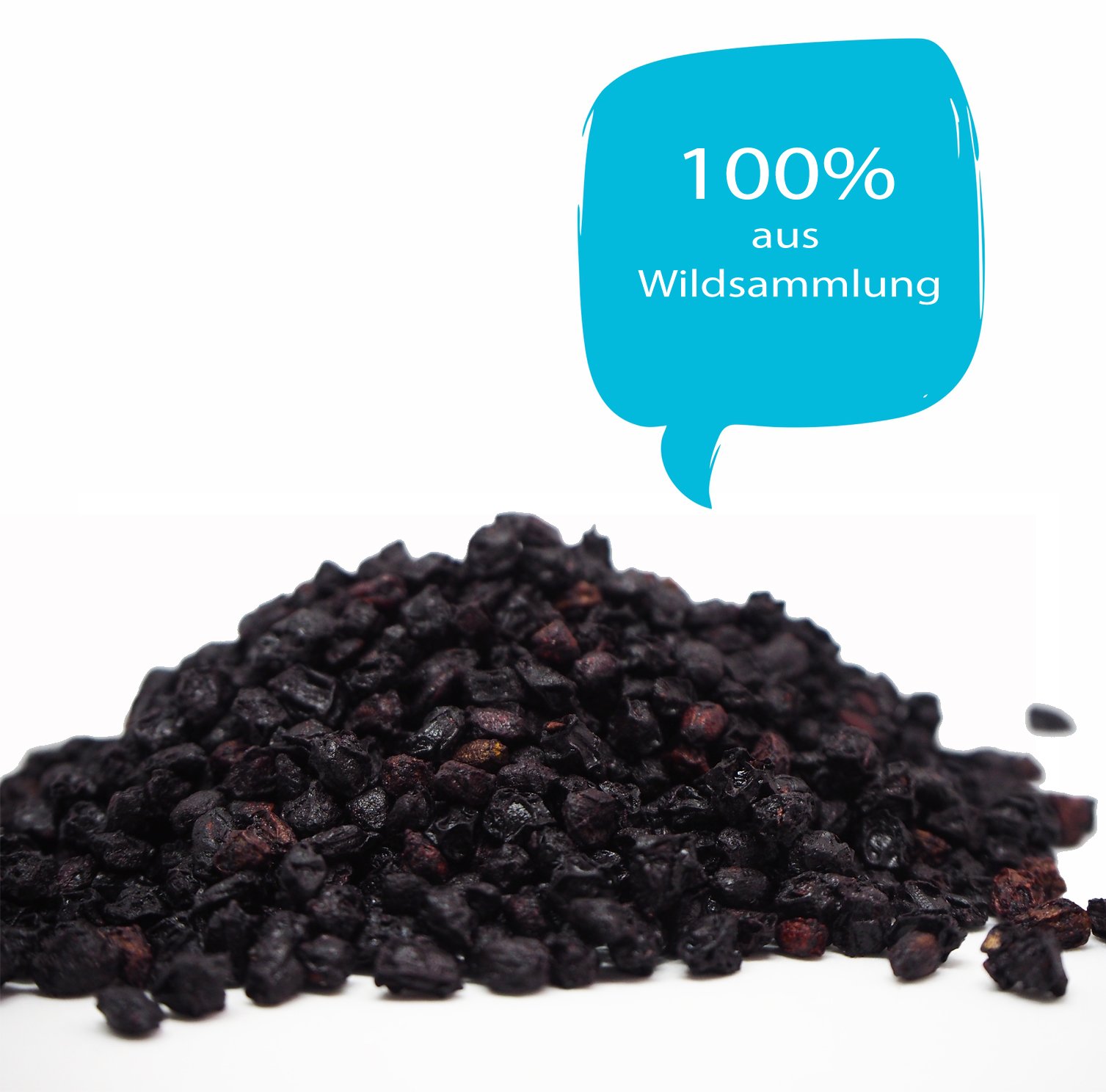 Bacche di Sambuco 1KG, Fructus Sambuci Premium