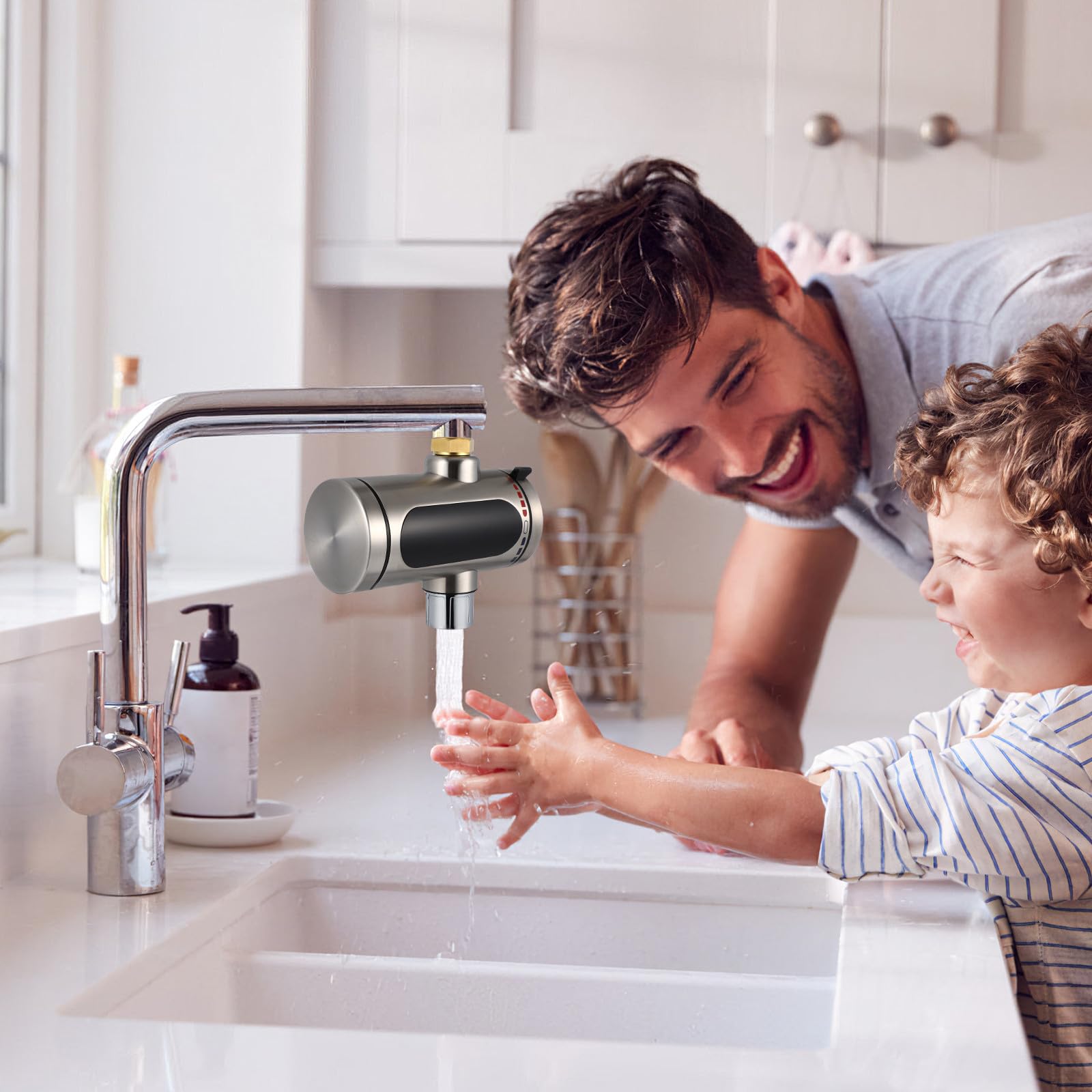 Robinet Modèle Acier Inoxydable en Électrique Instantané 20jbg-3