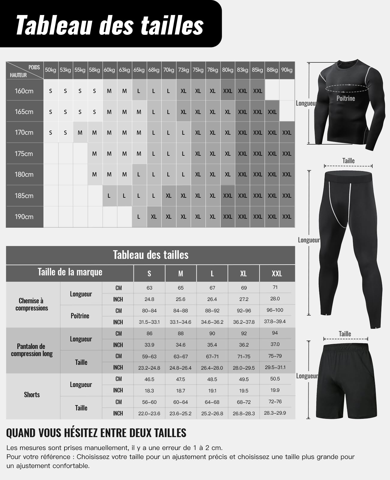 Niksa Ensemble Compression Homme Tenue Sport Fitness Vêtement Running Tee Shirt Compression Legging Sport Short Running